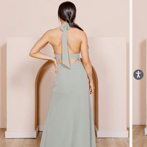 Revelry Athena Chiffon Dress - Picture 6 of 7